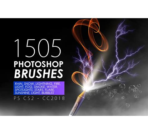1505 High Quality And Creative Visual Brushes For Photoshop And
