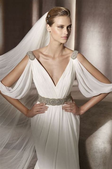30 flowing grecian styled wedding dresses greek goddess dress grecian goddess