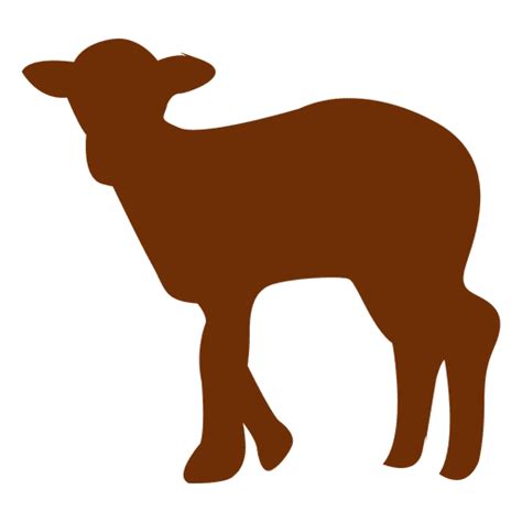 Young Sheep Silhouette Transparent Png And Svg Vector File