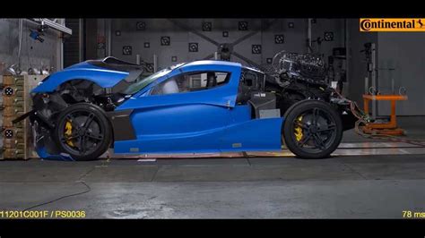 Rimac Ctwo Crash Test Footage Is Brutal Scientific And Awesome