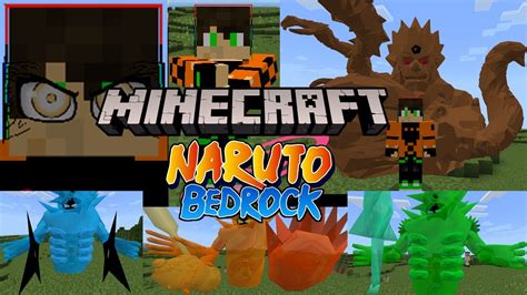 Updated Naruto Bedrock Mod Character Customizationstory Modenew