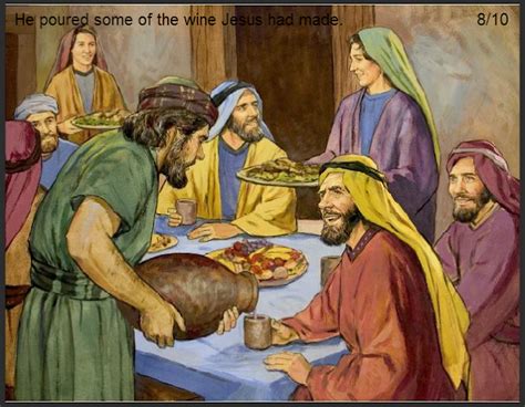 Bible Pictures Jesus First Miracle In Cana