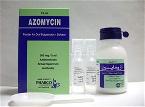 Azomycin drug & pharmaceuticals active ingredients names and forms, pharmaceutical companies. أزومايسين كبسولات معلق مضاد حيوي واسع المجال Azomycin Capsules
