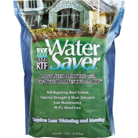 Water Saver 5 Lb 500 Sq Ft Coverage Tall Fescue Grass Seed 11205