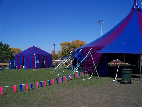 Armbruster Manufacturing Co Midnight Circus Tent In Action