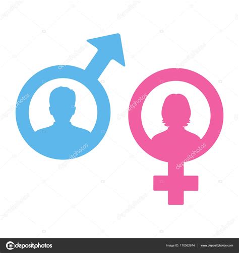 Male And Female Symbols Stock Vector By Elena