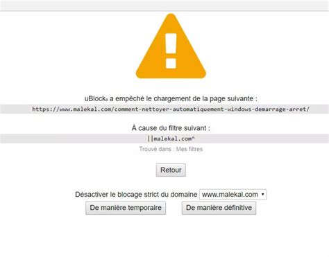 Comment Bloquer Du Contenu Sp Cifique Sur Ublock Site Ou Adresse Web
