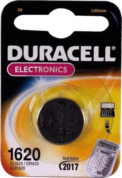 Duracell Batteria Monouso Litio Dl1620cr1620 Cr1620 3v