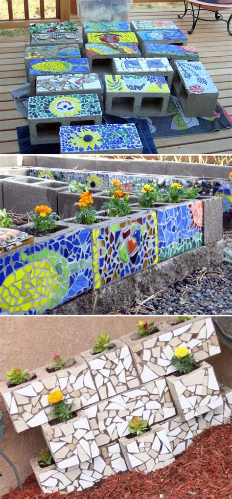 Easy And Cute Diy Mosaic Ideas For Garden And Yard Woohome