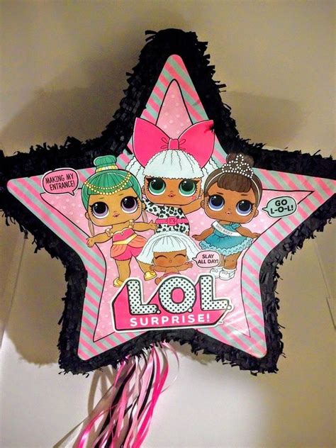 Lol Surprise Dolls Party Supplies Pinata Fiestas De Cumpleaños
