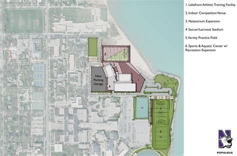 Populous Designed Master Plan For Northwestern University Unveiled