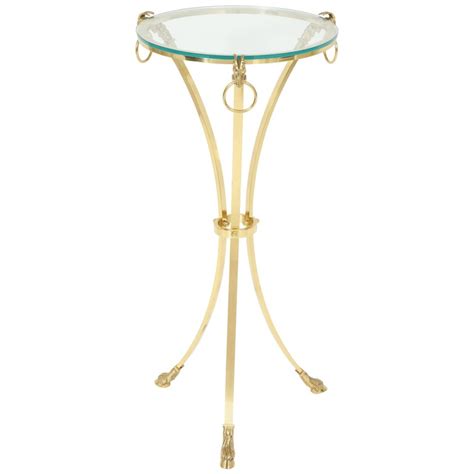 Maison Charles Brass Side Table For Sale At 1stdibs
