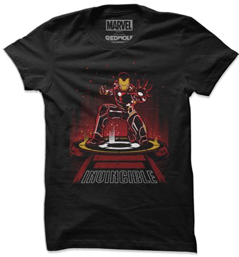 Iron Man Invincible Warrior Official Iron Man Merchandise Redwolf