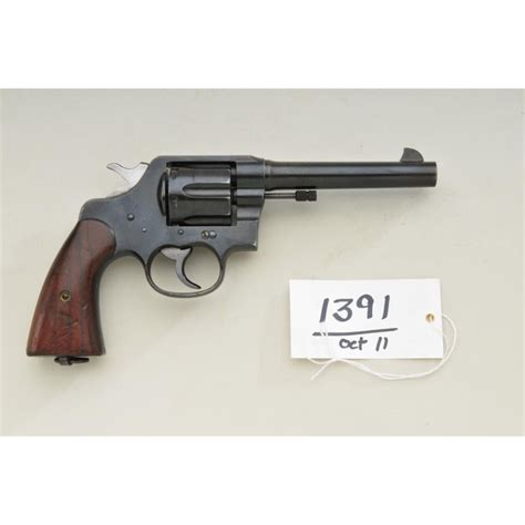 Colt Model 1917 45 Acp Caliber Double Action Revolver Us