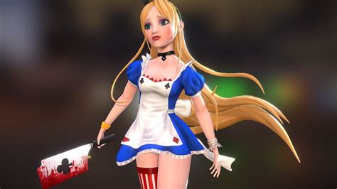Alice In Wonderland 3d Model By Raphaelhatencia E9b4afd Sketchfab