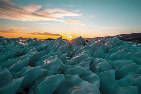 Lake Baikal Ice Formations In Photos The Atlantic