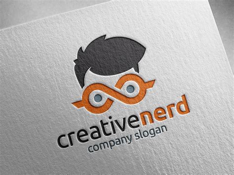 Creative Nerd Logo Template By Alex Broekhuizen On Dribbble