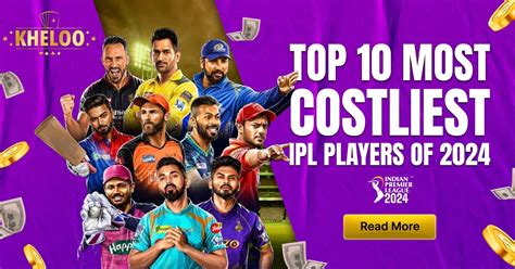 Top 10 Costliest IPL Players of 2024 - Kheloo