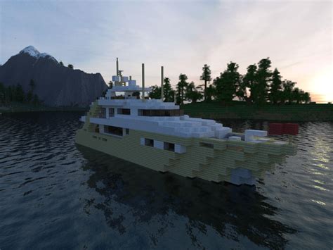 Alexandar V Luxury Yacht Minecraft Map