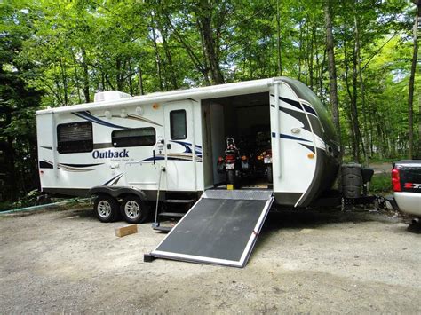2013 Used Keystone Outback 230rs Toy Hauler In Wisconsin Wi