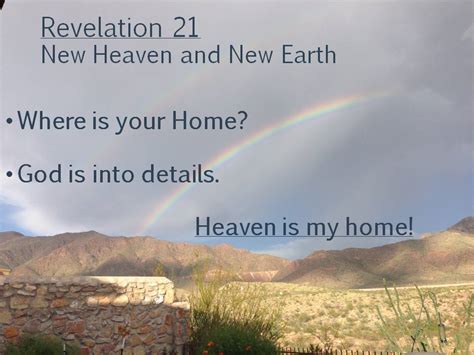 From Gods Word Revelation 21 New Heaven And New Earth