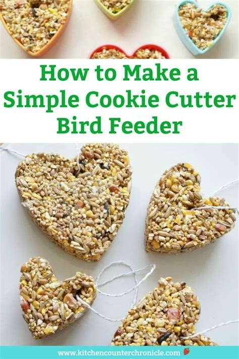 How To Make A Cookie Cutter Bird Feeder A Simple Diy