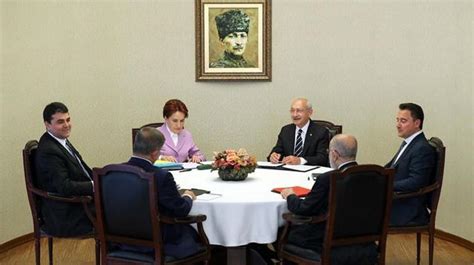 Altılı Masanın 11 Toplantısı 9 Saat Sürdü Erdoğan Bir Kez Daha Aday Olamaz