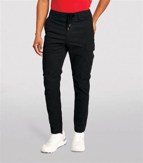 Polo Ralph Lauren Black Cargo Sweatpants Harrods Uk