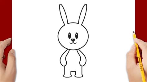 Como Dibujar Un Conejo 🐇 Youtube
