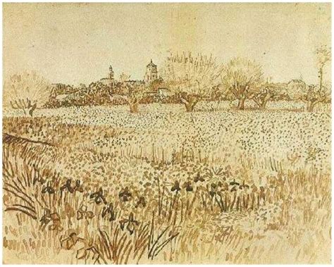Drawing Reed Pen Arles May 9 10 1888 Van Gogh Drawings Vincent