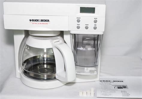Time left 4d 18h left. Black Decker Spacemaker 12 Cup Coffee Maker ODC440 Recall ...
