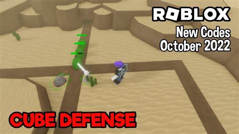Roblox Cube Defense New Codes October 2022 Youtube