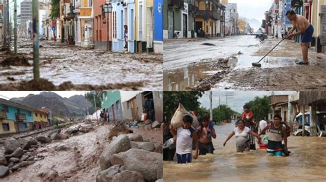 lluvias en perú en vivo precipitaciones continúan este miércoles en el norte y hay peligro de