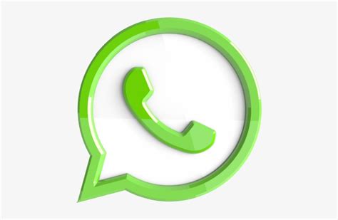 Logo Whatsapp 3d Png Transparent Png 640x480 Free Download On Nicepng