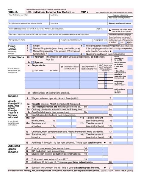 Example Of 1040 Filled Out Legacy Tax And Resolution Services
