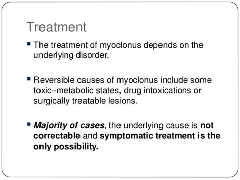 Myoclonus Seizure