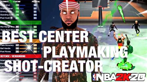 New Best Center Playmaking Shot Creator Build In Nba2k20 Speed
