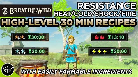 So, the first you need to take to prepare for these extreme weather temperatures would be to wear armor and carry food that can counter these elements and prevent. Breath Of The Wild Fireproof Elixir Recipe | Deporecipe.co