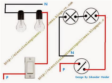 Bath, electric and around the house. How to Wire Lights in Series with Switch - Electricalonline4u