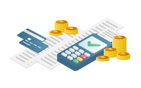Financial Management Concept And Investment Flat Design Of Payment And Finance With Money Cash