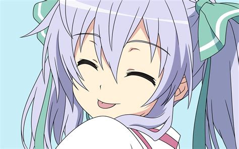 Long Hair Purple Hair Twintails Yumekui Merry Anime Closed