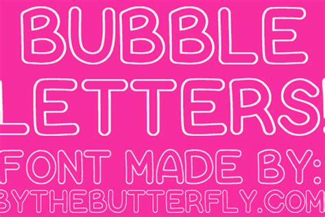 Free Bubble Letters Font Web Dafont Is A Free Font Site Suggested By Microsoft On Their Add A