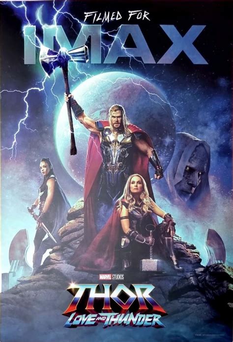 Marvel Thor Love And Thunder Imax A3 Poster Hobbies And Toys