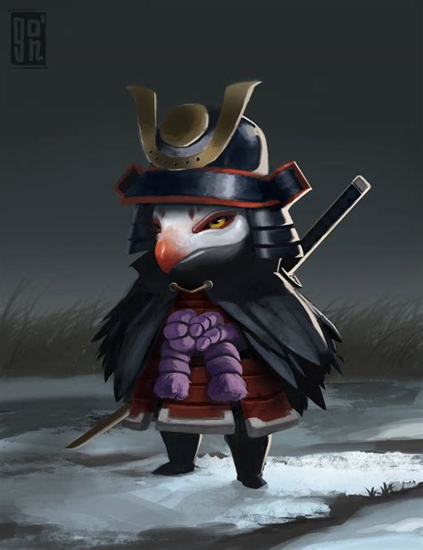 Samurai Crow By Overdogee On Deviantart