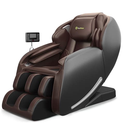 Warehouse In Usa Real Relax Sl Massage Chair Favor 06 Black Hot Sale Zero Gravity Luxurious