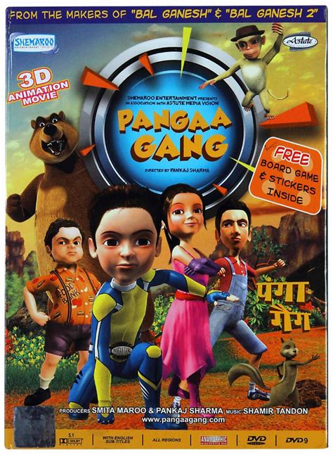 Pangaa Gang Hindi Animated Full Length Movie For