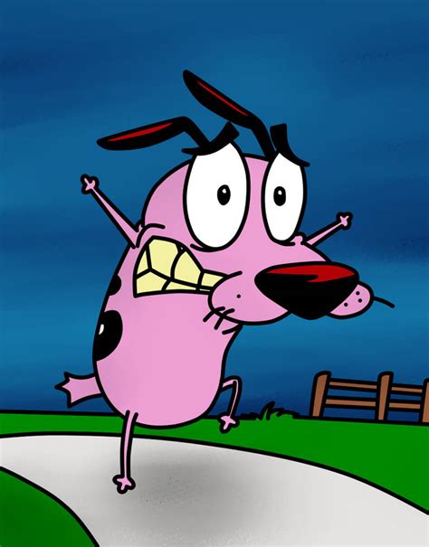 Courage The Cowardly Dog By Jcpag2010 On Deviantart