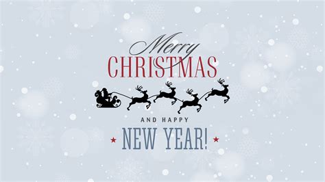 Download Wallpaper Merry Christmas And A Happy New Year 1920x1080