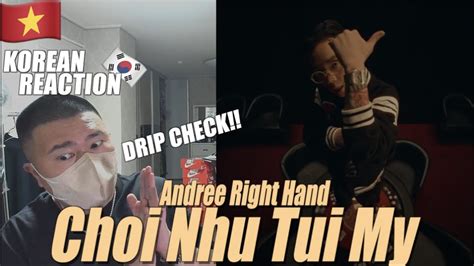 🇻🇳🇰🇷 Korean Hiphop Junkie React To Andree Right Hand Chơi Như Tụi Mỹ