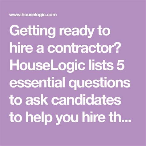 5 Essential Questions To Ask Before Hiring A Contractor This Or That